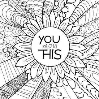 You Got This Motivational Quote Coloring Page 68715-54398