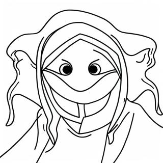 Eyeless Jack Coloring Pages