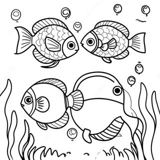 Tropical Fish Fish Coloring Pages