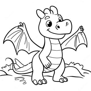 Pete's Dragon Coloring Pages