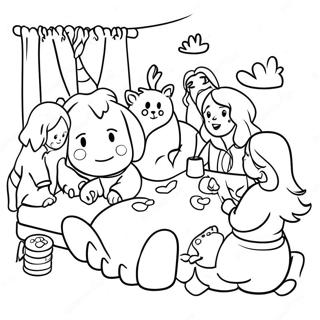 Decorate Your Own Pajamas Coloring Pages