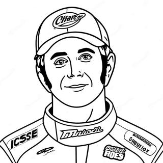 Chase Elliott Coloring Pages