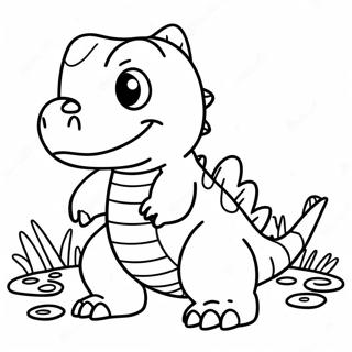 Totodile Coloring Page 68904-54538