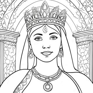 Queen Esther Coloring Pages