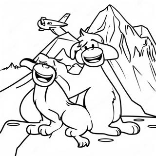 Skye And Everest Coloring Pages