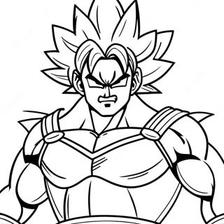 Bardock Coloring Page 68934-54557