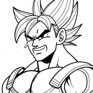 Bardock Coloring Page 68934-54559