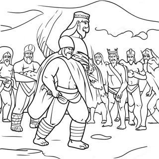 Nebuchadnezzar Dream Coloring Pages