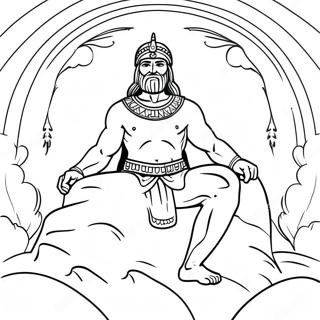 Nebuchadnezzar's Dream Coloring Page 68944-54568