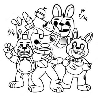 Fnaf Sb Coloring Page 68954-54575