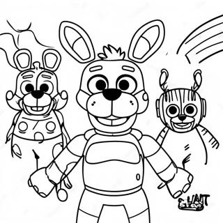 Fnaf Sb Coloring Page 68954-54576