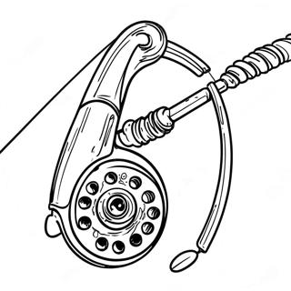 Fishing Pole Coloring Page 68964-54579