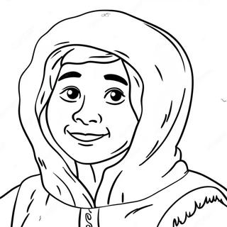 Eskimo Coloring Pages