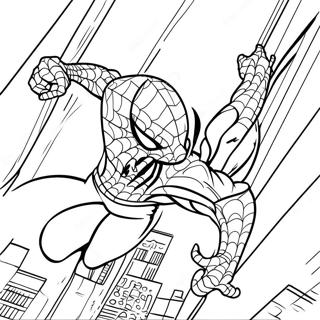 Symbiote Spiderman Coloring Page 68984-54595