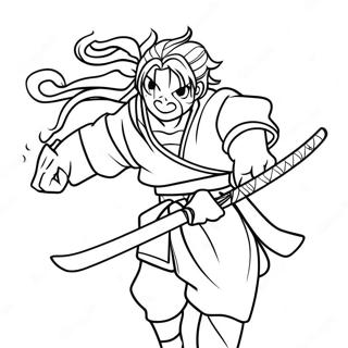 Rui Demon Slayer Coloring Page 69004-54604