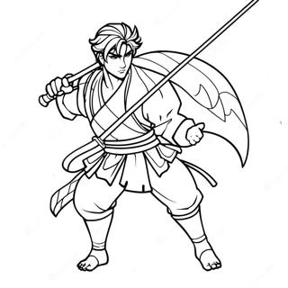 Rui In Epic Battle Coloring Page 69005-54609