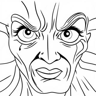 Jeepers Creepers Creepy Eyes Coloring Page 69015-54619