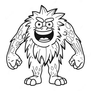 Gritty Coloring Pages