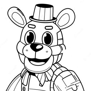 Fnaf Lefty Coloring Page 69084-54667