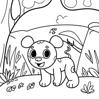 Hide And Seek Fun Coloring Page 69144-54714