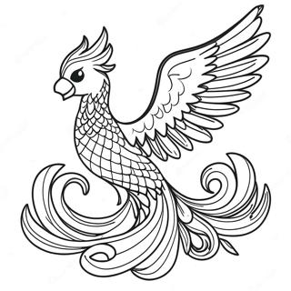 Phoenix Coloring Pages