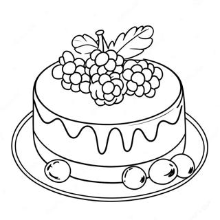 Raspberry Torte Strawberry Shortcake Coloring Pages