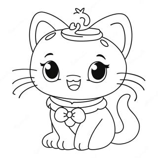 Charmmy Kitty Coloring Pages