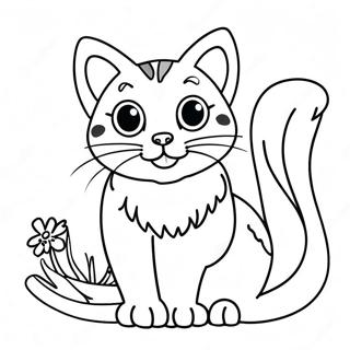 Bengal Cat Coloring Pages