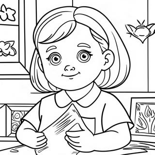 Matilda Coloring Page 6940-5526