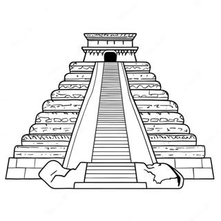 Ziggurat Coloring Page 69464-54990