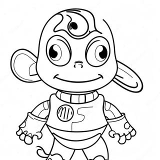 Toy Story Alien Coloring Page 69504-55006