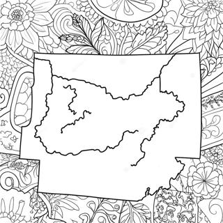 Pennsylvania State Outline Coloring Page 69544-55030