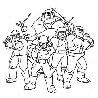 Wof Coloring Pages