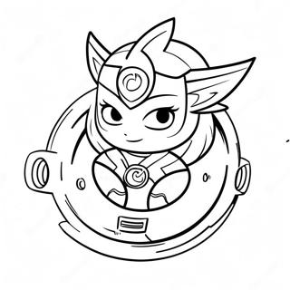 Valkyrie Beyblade Boyama Sayfaları