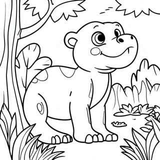 Jungle Animal Coloring Pages