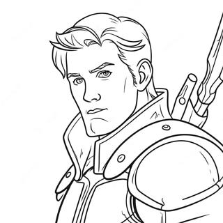 Stinger Flynn Coloring Page 69664-55131