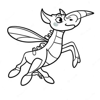 Stinger Flynn Flying High Coloring Page 69665-55133