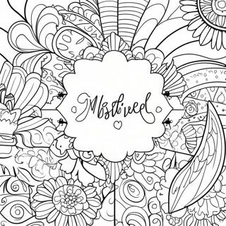 Bullet Journal Inspirational Quote Coloring Page 69675-55146