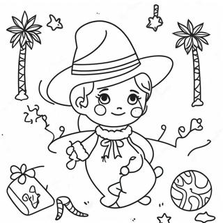 Christmas In Mexico Coloring Pages