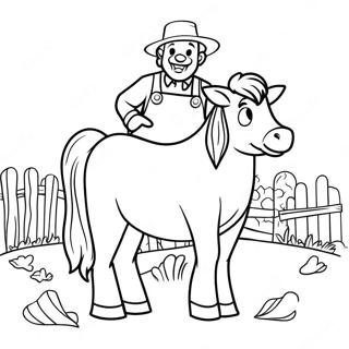 Old Macdonald Coloring Page 69694-55162