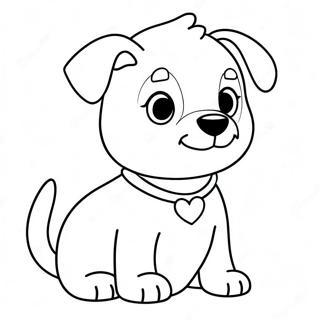 Cute Shiloh Dog Coloring Page 69715-55173