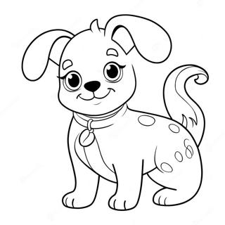 Cute Shiloh Dog Coloring Page 69715-55176