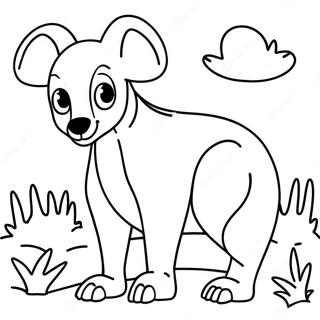 Australian Animal Coloring Pages