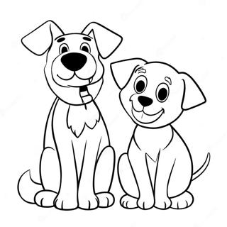 Faithful Friends Coloring Page 69755-55217