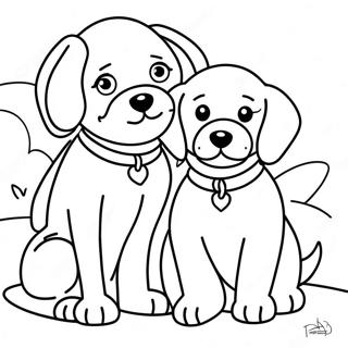 Faithful Friends Coloring Page 69755-55219