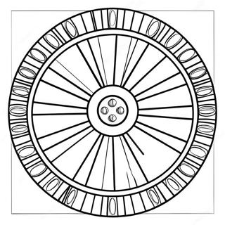 Wheel Of Fortune Game Board Coloring Page 69764-55222