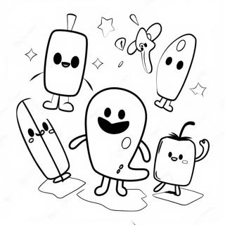 Pikuniku Characters Coloring Page 69785-55246