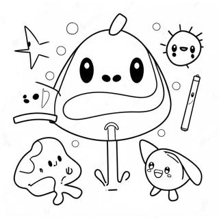 Pikuniku Characters Coloring Page 69785-55248