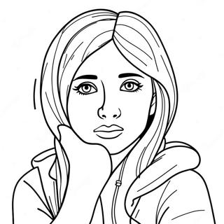 Depression Sad For Adults Coloring Pages