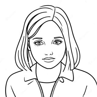 Depression Sadness Coloring Page 6980-5555